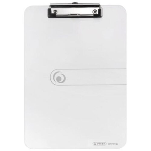 Herlitz Ploča podložna PVC, sa &amp;scaron;tipaljkom, A4, Easy orga to go, , prozirno bijela Slike