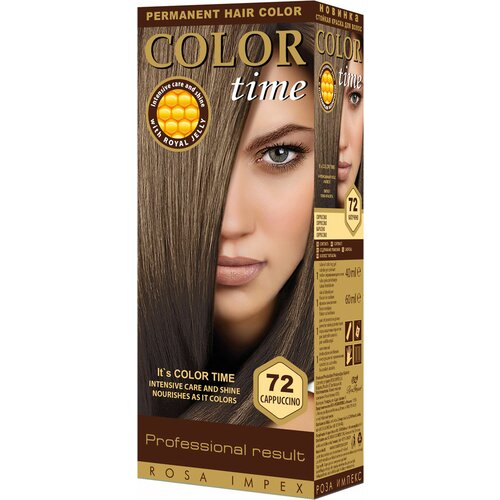 Color Time 72 kapućino boja za kosu Slike