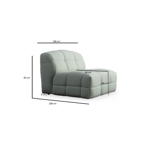 Atelier Del Sofa fotelja pescara O1 pale green Slike