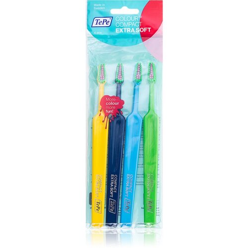 TEPE SWEDEN Colour Compact četkice za zube extra soft 4 kom Cijene