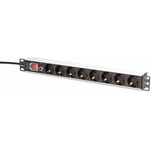 Digitus razdelilec rack 8x220V ALU prenapetostna zaščita + stikalo DN-95436, (5000219321) Cene