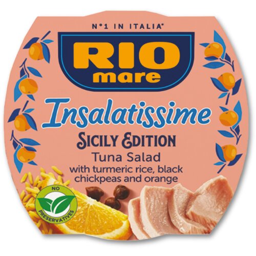 Rio Mare insalatissime tuna salata Sicily, 160g Slike