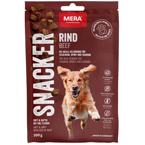 MERA Snacker z govedino - 8 x 200 g Slike