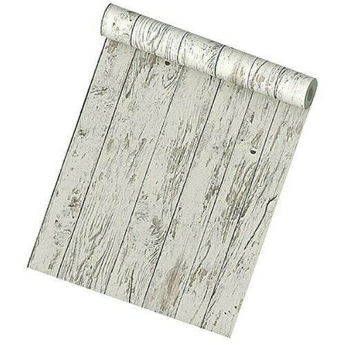 MY LOOK nature Flis tapeta Drvo (Bijelo-sive boje, Izgled drva, 10,05 x 0,53 m) Cijene