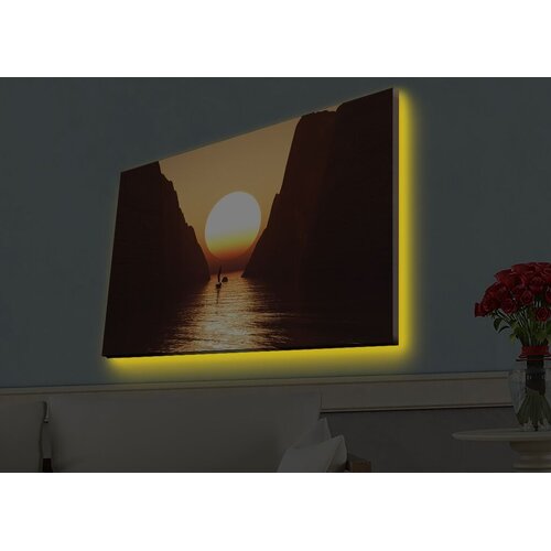 Wallity Zidna slika sa LED osvetljenjem 4570HDACT-066, 45x70 cm Cene