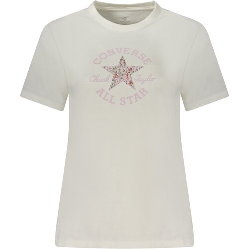 Converse SHORT SLEEVE T-SHIRT WOMEN WHITE Slike