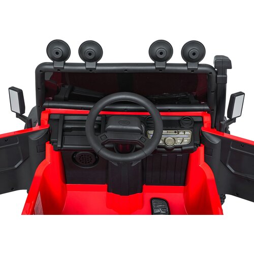  Licencirani auto na akumulator Land Rover Defender 110 SVX Concept - crveni Slike