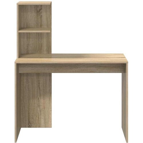  Stol s policom sonoma hrast 102 x 50 x 124 cm Konstruirano drvo Slike