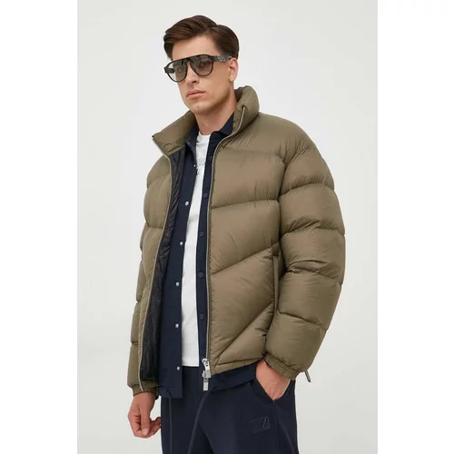Armani_Exchange Pernata jakna za muškarce, boja: zelena, za zimu, oversize