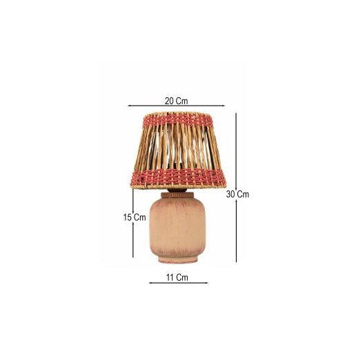 Opviq Stona lampa BK066, Roza Cijene
