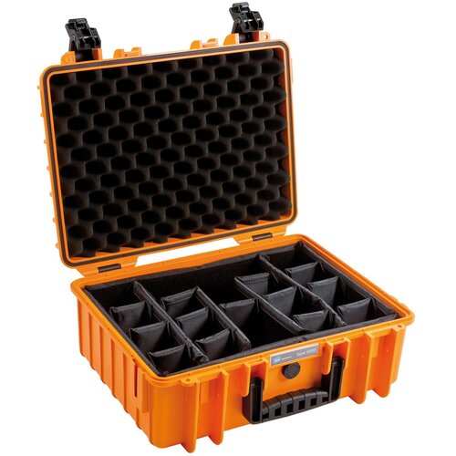B_W_International B&amp;amp;W Outdoor Case 5000 incl. divider system orange Slike