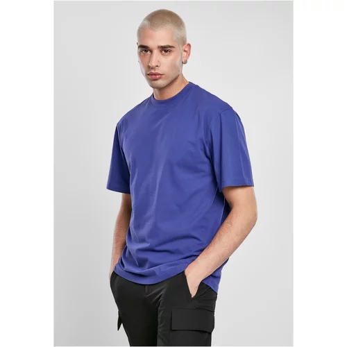 Urban Classics Plus Size T-shirt in blue purple color