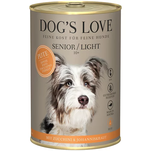 Dog's Love Senior - 24 x 400 g