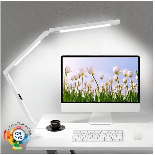  Brilagi-LED prigu&amp;scaron;iva stona lampa na dodir VARIO LED/12W/230V 3000-6500K bela Slike