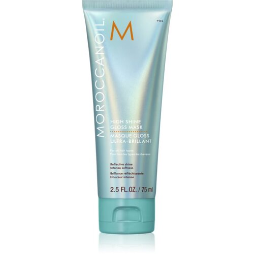 Moroccanoil High Shine Gloss Mask hranjiva maska za glatku i blistavu kosu s arganovim uljem 75 ml Cijene