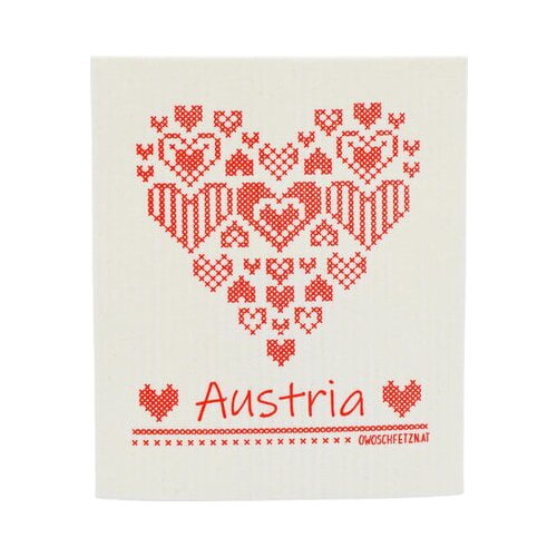 OWOSCHFETZN Spužvasta krpa "Vez" - Austria Cijene
