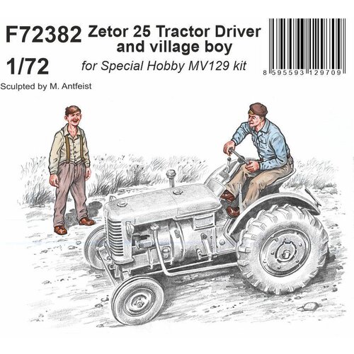 CMK Zetor 25 Traktorist in vaški fant, (21287380) Cene