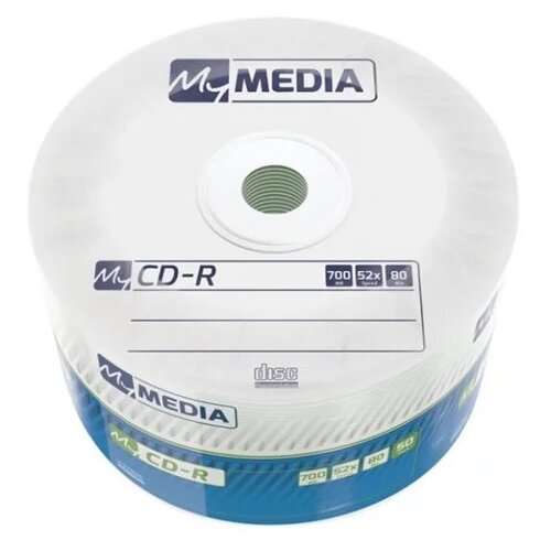  CD-R,MYMEDIA, 700 MB,52X,spindle 50 kom WRAP,69201 Cene