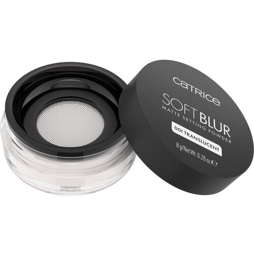 Catrice Soft Blur Matte puder za fiksiranje u prahu nijansa 001 Translucent 8 g Slike