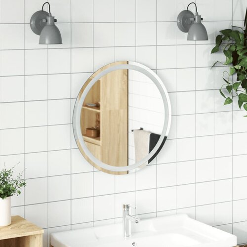 vidaXL LED kupaonsko ogledalo 60 cm okruglo Cijene