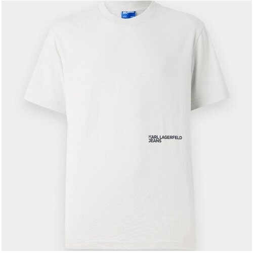 Karl Lagerfeld Majice s kratkimi rokavi KLJ REG ECLIPSE TEE Bež Slike