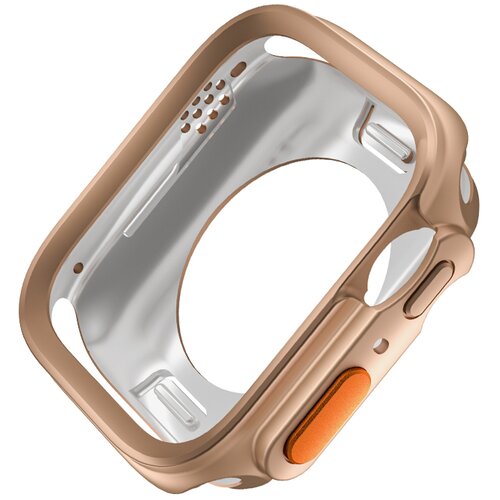 INF mat rožnato zlato ohišje za uro apple watch gold 45 mm, (21749009) Cene