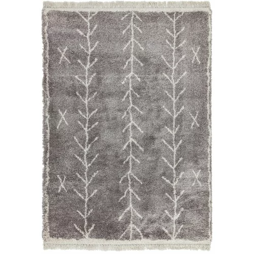Asiatic Carpets Sivi tepih 200x290 cm Rocco –