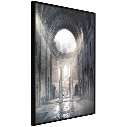  Poster - Ruins of a Cathedral 30x45 Cene