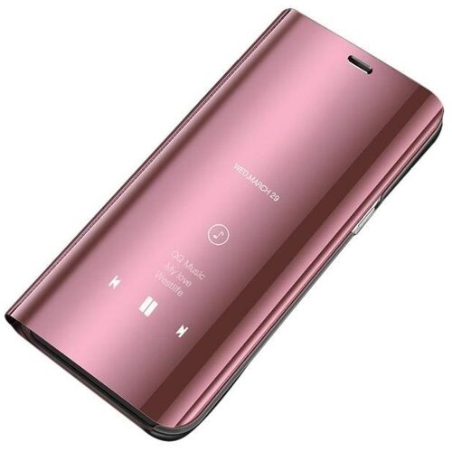 Clear View futrola za Samsung Galaxy S10 Lite pink Slike