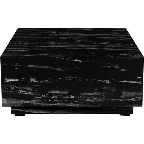St&amp;oslash;raa Črna mizica v marmornatem dekorju 100x100 cm Vito - St&amp;oslash;raa Slike