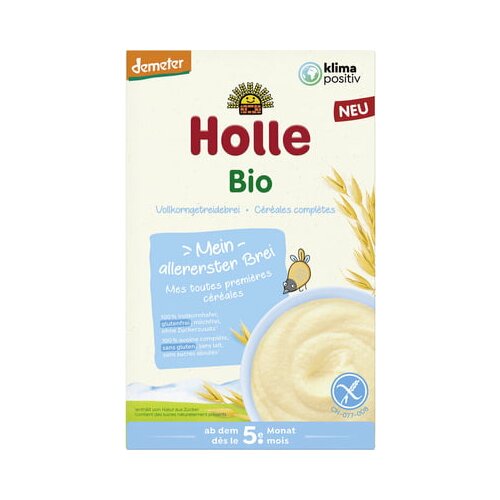 Holle Bio polnozrnata ovsena kaša Cene