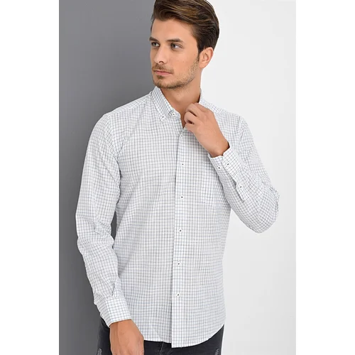 Dewberry G617 LINEN SHIRT-WHITE