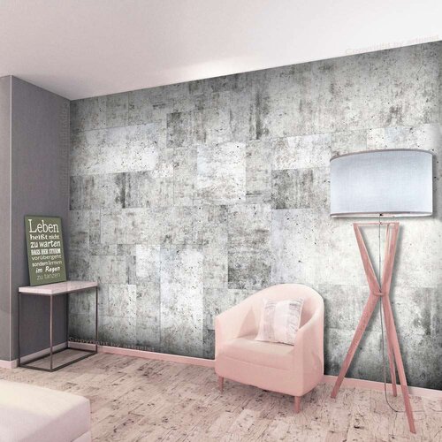  Samoljepljiva foto tapeta - Concrete: Grey City 196x140 Slike