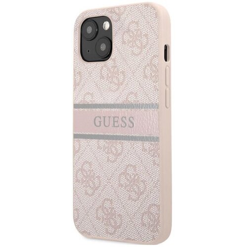  Maska za telefon Guess Hc PU 4G Stripe za iPhone 14 6.1 pink(GUHCP14S4GDPI) Cene