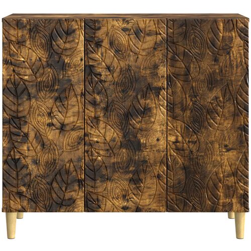  Kreveta Dimljeni hrast 89 x 34,5 x 80 cm Konstruirano drvo Slike