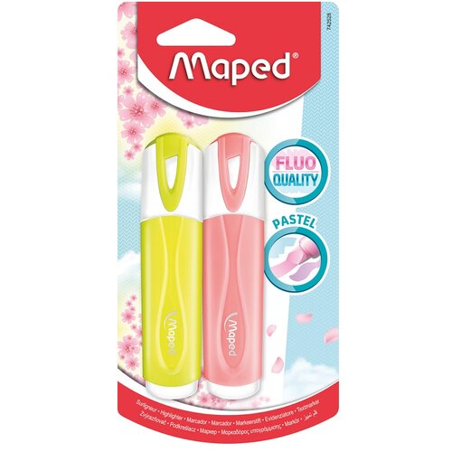 Maped tekst marker FLUO`PEPS pastel blister blister 1/2 Cene