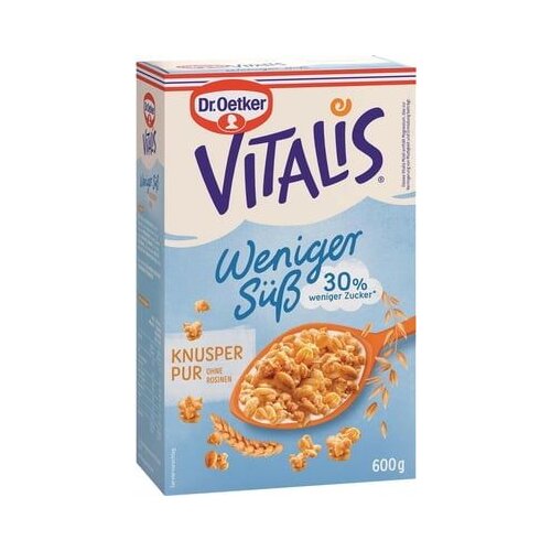 Dr. Oetker Vitalis - muesli z manj sladkorja Cene