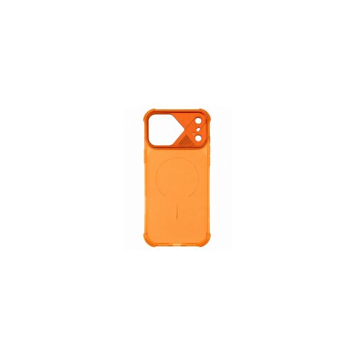  ONES silikonska maskica iPhone 17 Pro Transparent Narandžasta Slike