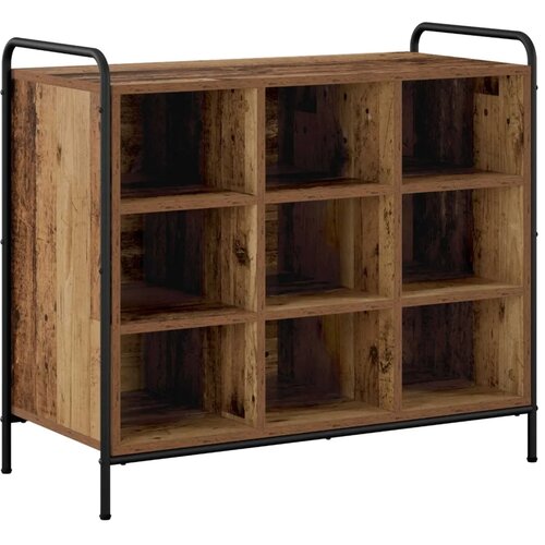  Ormar za cipele 85 x 39 5 x 75 cm Konstruirano drvo Staro drvo - Staro drvo Slike