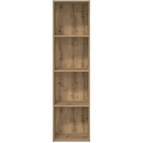  Regal za knjige boja artisian hrast 40x30x152 cm drveni Slike