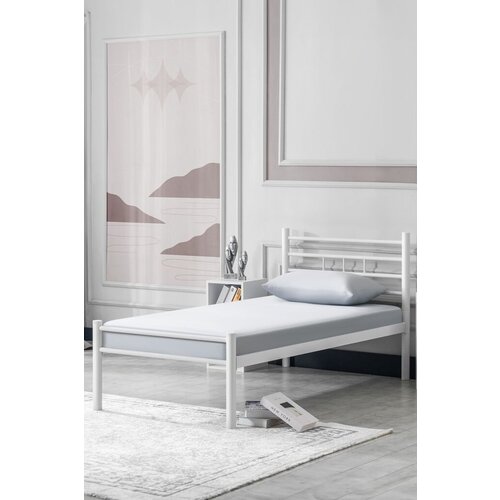Hanah home ram za krevet K70, 90x200x95 cm, Beli Slike