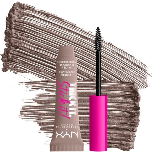 NYX Professional Makeup Thick it Stick It Brow Mascara maskara za obrve nijansa 02 Cool Blonde 7 ml Slike