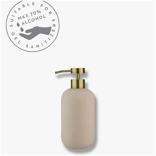 Mette Ditmer Denmark Kremno bel keramični dozirnik za milo 200 ml Lotus - Mette Ditmer Denmark Cene