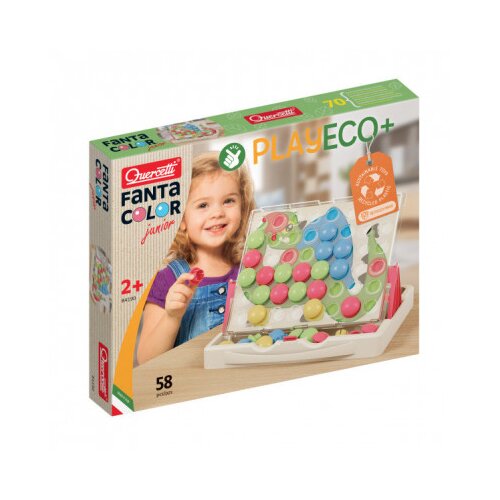 Quercetti PlayEco – Mozaik Fantacolor Junior Cene