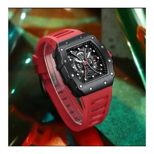 Curren 8438 red sat Slike
