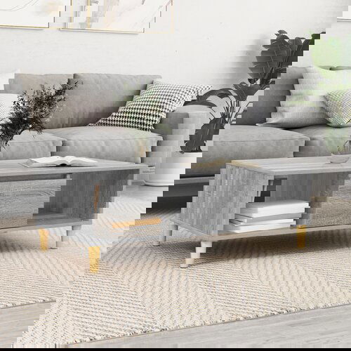 VidaXL Sivi hrast sonoma 103.5 x 60 x 35 cm Konstruirano drvo Slike