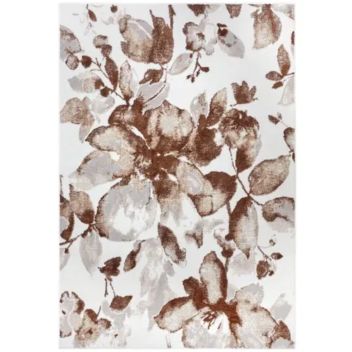 Hanse Home Smeđi tepih 67x120 cm Shine Floral –