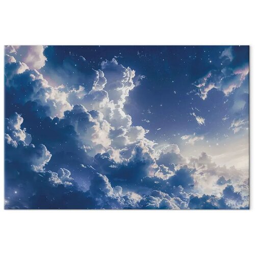  Slika - Starry Clouds and Delicate Light Over a Corner of the Sky 120x80 Cene