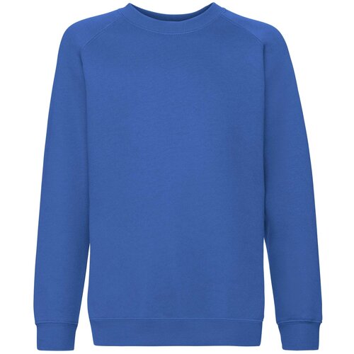 Fruit Of The Loom Niebieska bluza dziecięca Raglan Sweat Cene