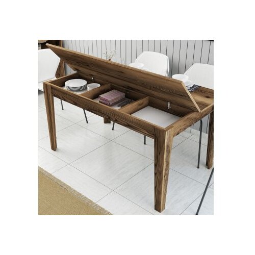 Woody Fashion trpezarijski sto milan 516 walnut Slike
